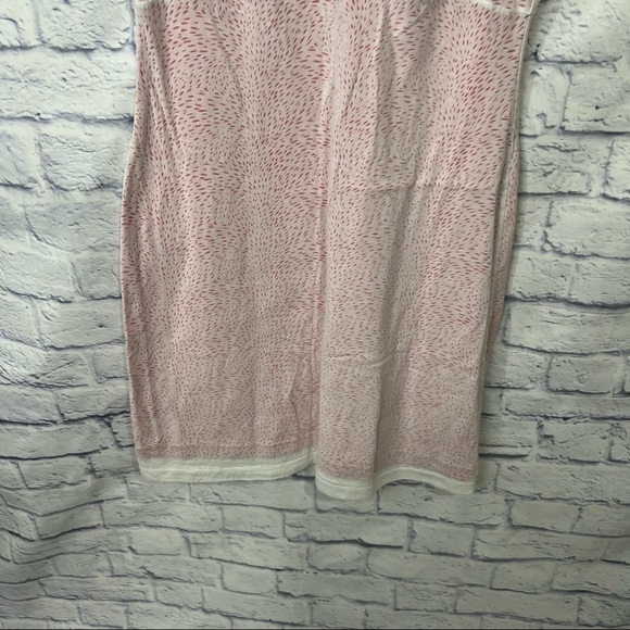 Columbia "See Through You" Burnout Dress Size medium Orange Dots tank dress - Picture 3 of 9